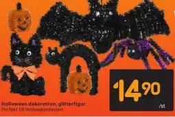 Rusta Halloween dekoration, glitterfigur erbjuda