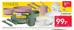 Rusta Elsaform Kids serveringsset erbjuda