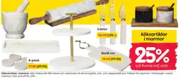 Rusta Köksartiklar i marmor erbjuda