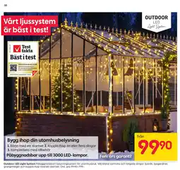 Rusta Outdoor LED Light System erbjuda