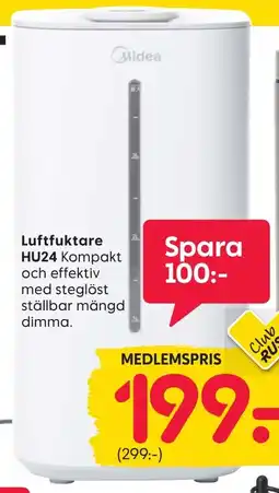 Rusta Luftfuktare HU24 erbjuda