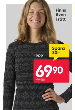 Rusta Stella Topp erbjuda
