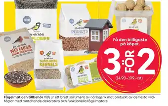 Rusta Fågelmat och tillbehör erbjuda