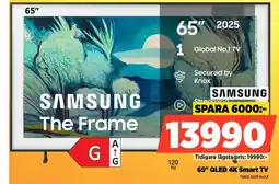 Power SAMSUNG 65" QLED 4K Smart TV TQ65LS03FAUXX erbjuda