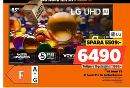 Power LG 4K Smart TV 65UA74006LB erbjuda