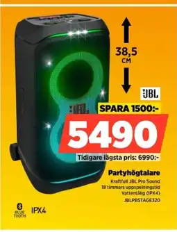 Power JBL Partyhögtalare JBLPBSTAGE320 erbjuda
