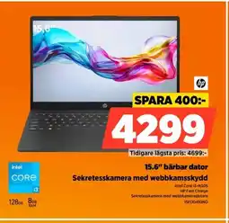 Power HP 15.6" bärbar dator 15FD0410NO erbjuda