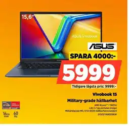 Power ASUS Vivobook 15 D1502YABQ596W erbjuda