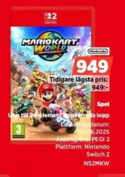 Power Nintendo Spel NS2MKW erbjuda