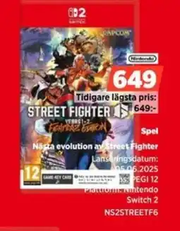 Power Nintendo Spel NS2STREETF6 erbjuda