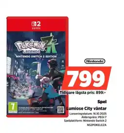 Power Nintendo Spel NS2POKELEZA erbjuda