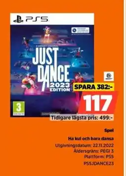 Power Spel PS5JDANCE23 erbjuda