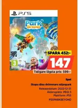 Power Spel PSSPARKBEYOND erbjuda