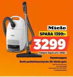Power Miele Dammsugare GUARDMIPARQWH erbjuda
