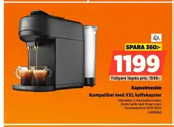 Power PHILIPS Kapselmaskin LM951260 erbjuda