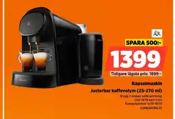 Power PHILIPS Kapselmaskin LORBARORILAT erbjuda