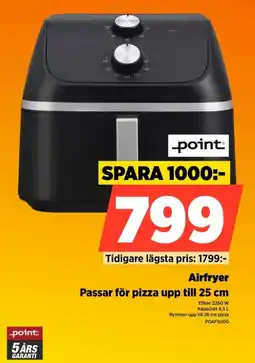 Power Point Airfryer POAF5000 erbjuda