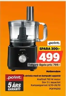 Power Point Matberedare POFP5010 erbjuda