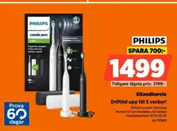 Power PHILIPS Eltandborste HX710901 erbjuda