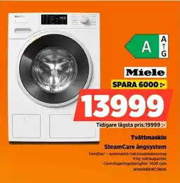 Power Miele Tvättmaskin WWG888WCSNDS erbjuda