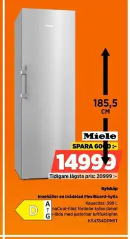 Power Miele Kylskåp KS4784DDNST erbjuda
