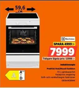 Power Electrolux Induktionsspis EK164408NW erbjuda