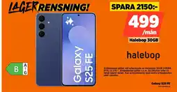 Power Galaxy S25 FE SMS731BDBDEUB erbjuda