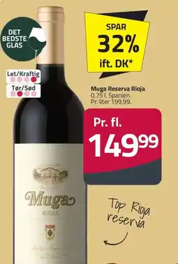 Fleggaard MUGA Reserva rioja erbjuda