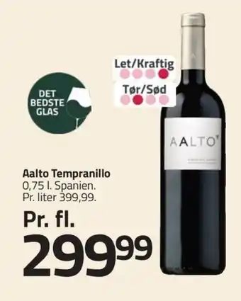 Fleggaard AALTO Tempranillo erbjuda