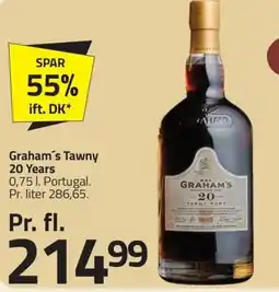 Fleggaard GRAHAM'S Tawny 20 years erbjuda