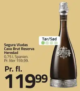 Fleggaard SEGURA VIUDAS Cava brut reserva heredad erbjuda