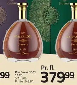 Fleggaard RON CUEVA 1501 18 yo erbjuda