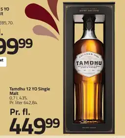 Fleggaard TAMDHU 12 yo single malt erbjuda