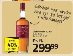 Fleggaard Glendronach 12 yo erbjuda