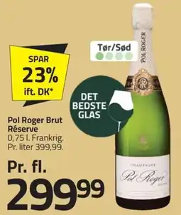 Fleggaard POL ROGER Brut réserve erbjuda