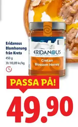 Lidl Eridanous Blomhonung från Kreta, SEK 49.9 erbjuda