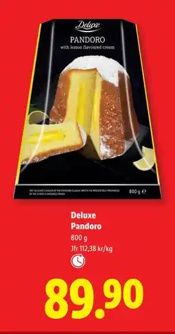 Lidl Deluxe Pandoro, SEK 89.9 erbjuda