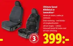 Lidl Ultimate Speed Bilklädsel av lammskinn, SEK 399 erbjuda