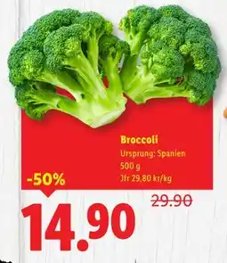Lidl Broccoli, SEK 14.9 erbjuda
