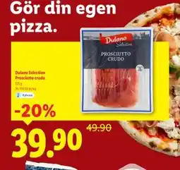 Lidl Dulano Selection Prosciutto crudo, SEK 39.9 erbjuda