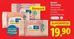 Lidl Matriket Skivat pålägg, SEK 19.9 erbjuda