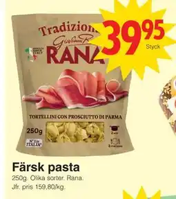 Matöppet Färsk pasta, SEK 39.95 erbjuda