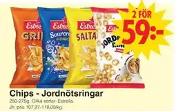 Matöppet Chips - Jordnötsringar, SEK 59 erbjuda