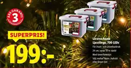 Lidl Livarno home Ljusslinga, 700 LEDs erbjuda