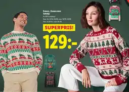 Lidl Esmara, Esmara men Jultröja erbjuda