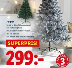 Lidl Julgran erbjuda