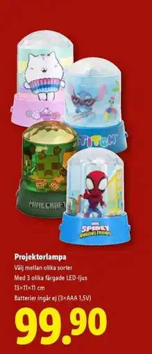 Lidl Projektorlampa erbjuda