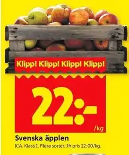 ICA Kvantum Svenska äpplen erbjuda