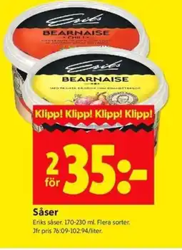 ICA Kvantum Såser erbjuda