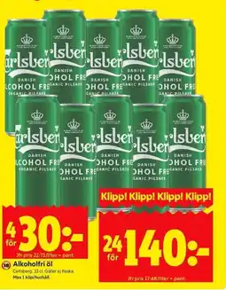 ICA Kvantum Alkoholfri öl erbjuda